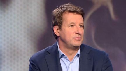 Yannick Jadot, eurodéputé&nbsp;Europe Écologie-Les Verts, sur le plateau de France 2, le 28 juin 2020. (FRANCE 2)