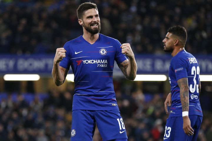 Un Olivier Giroud buteur ce week-end ? (IAN KINGTON / AFP)