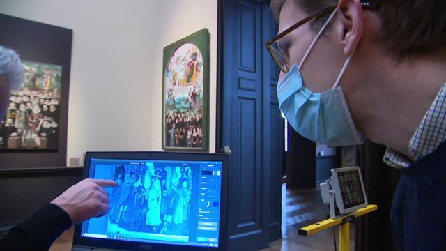 Nouvelle technologie études de tableaux musée de Picardie