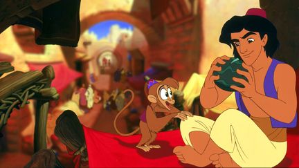 Un extrait du film "Aladdin", des studios Disney, sorti en 1992. (AFP)