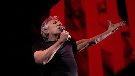 Roger Waters à l'Accor Arena à Paris, le 3 mai 2023. (ANNA KURTH / AFP)