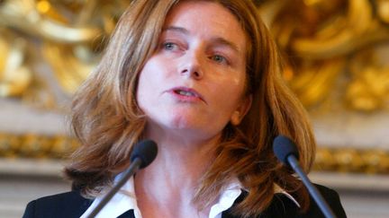 &nbsp; (Natalie Nougayrède, au moment de la remise du prix de la presse diplomatique en 2004 - Maxppp)