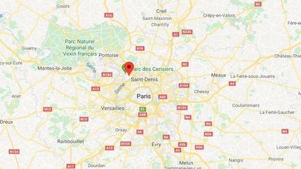 Argenteuil, dans le Val-d'Oise. (GOOGLE MAPS)