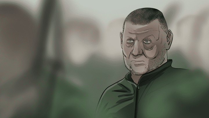 Valeri Zaloujny, ex-chef d'état-major de l’armée ukrainienne, pourrait être le commanditaire du sabotage du Nord Stream. Illustration. (NICOLAS DEWIT / RADIOFRANCE)