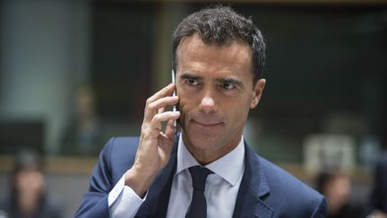 Sandro Gozi, le 25 septembre 2017 au Conseil européen à Bruxelles (Belgique).&nbsp;&nbsp; (WIKTOR DABKOWSKI / WIKTOR DABKOWSKI / AFP)