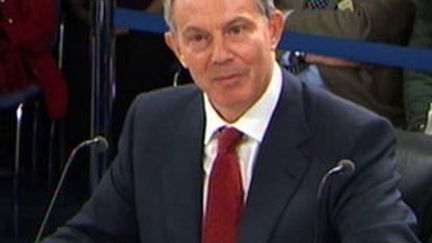 Tony Blair auditionné par la commission d'enquête britannique sur l'invasion de l'Irak (France 2)