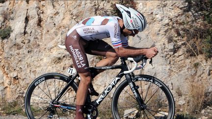 Jean-Christophe Péraud en plein effort 