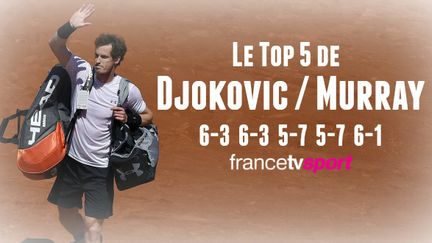 Bien que défait par le numéro un mondial, Andy Murray s'est montré héroïque en défense pour renverser le match en milieu de partie et finalement pousser Novak Djokovic jusqu'au cinquième set.