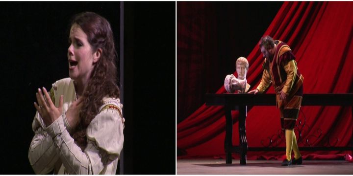 Olga Pudova  et Carlos Almaguere magnifient par la voix ce face-à-face père fille
 (France 3 / Culturebox)