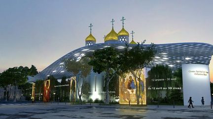 Le projet de l&#039;Eglise orthodoxe du Quai Branly
 (Arch group)