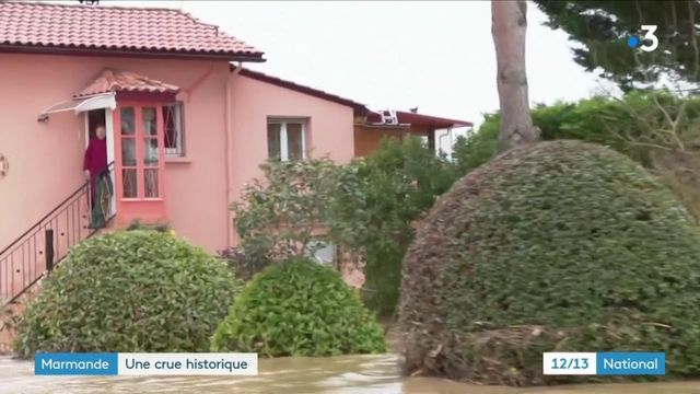 Inondations Marmande Submergee Par Une Crue Historique De La Garonne