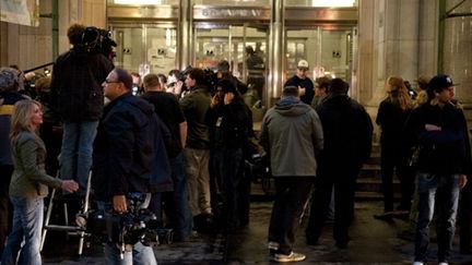 Dominique Strauss-Kahn a passé sa première nuit en liberté très surveillée dans un immeuble de Manhattan (New York). (AFP - Don Emmert)