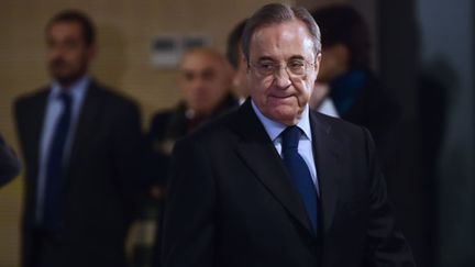 Le président du Real Madrid, Florentino Pérez