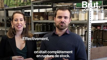 Il y a un an, Salomé et Pierre présentaient leur concept en vidéo : un drive zéro déchet pour faire ses courses. Où en sont-ils maintenant ? Brut nature les as retrouvés pour faire un bilan.