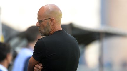 Deux matchs et toujours pas de victoire pour l'OL de Peter Bosz en Ligue 1. (JEAN-FRANCOIS MONIER / AFP)