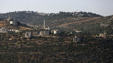 La colonie israélienne d'Ateret, près de Ramallah en Cisjordanie occupée, le 27 juin 2017. (ABBAS MOMANI / AFP)