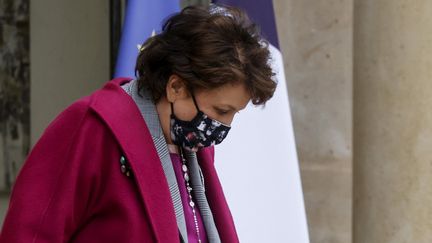 La ministre de la Culture, Roselyne Bachelot, le 13 janvier 2021 à Paris. (LUDOVIC MARIN / AFP)