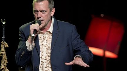 Hugh Laurie sur la scène de Jazz à Vienne
 (EPA/MAXPPP Martial Trezzini )