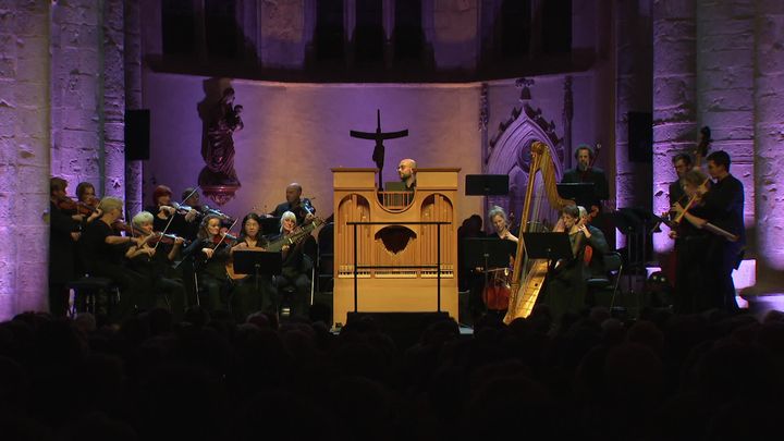 Festival d'Ambronay, la soirée du 17 septembre à l'abbatiale.&nbsp; (M. Zammit / France Télévisions)