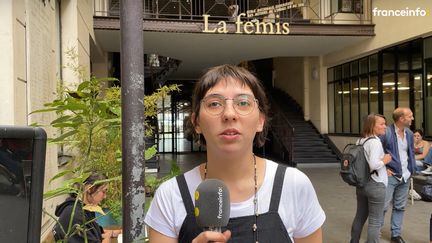 Louisa, 23 ans, étudiante à la Fémis en spécialité montage.
 (JOACHIM DAUPHIN / RADIO FRANCE)