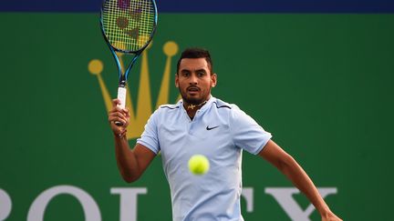 Nick Kyrgios est revenu sur son abandon-surprise lors du Masters 1000 de Shangai. (CHANDAN KHANNA / AFP)