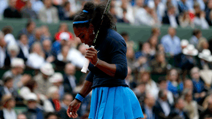 &nbsp; (L'Américaine Serena Williams passe à côté de son quatrième titre à Roland Garros © MaxPPP)