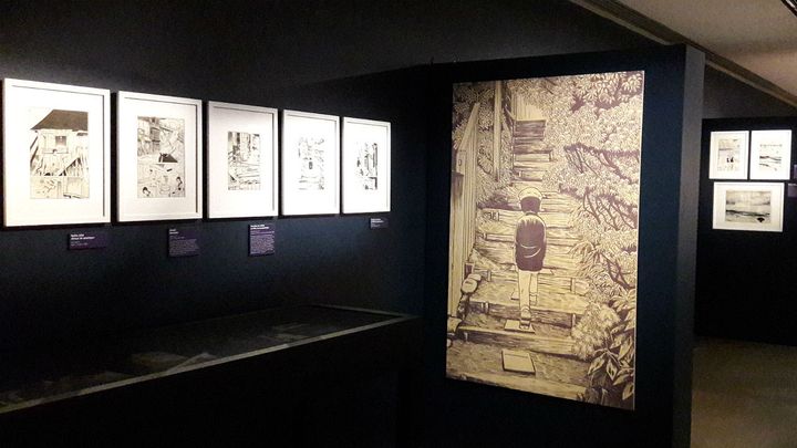 Exposition&nbsp;Yoshiharu Tsuge au Musée d'Angoulême (LAETITIA DE GERMON / RADIO FRANCE)