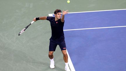 Le numéro 2 mondial Roger Federer est en 8es de finale du tournoi de Cincinnati. (ROB CARR / GETTY IMAGES NORTH AMERICA)