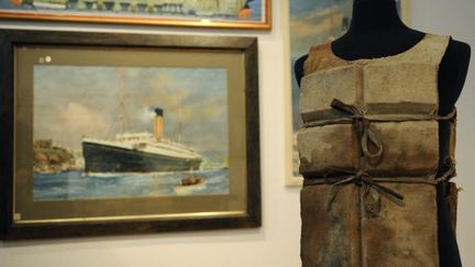 Vente d&#039;objets du Titanic chez Christies en 2008
 (AFP. T.A.Clary)