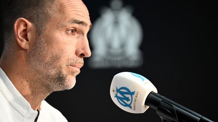 Igor Tudor, le 25 mai 2023, à Marseille. (NICOLAS TUCAT / AFP)