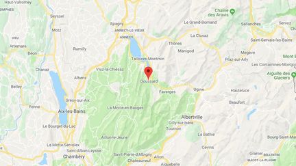 Doussard (Haute-Savoie). (GOOGLE MAPS / FRANCEINFO)