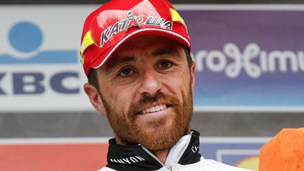 &nbsp; (Luca Paolini, ici lors de sa victoire sur la course Gand-Wevelgem en mars 2015 © MaxPPP)