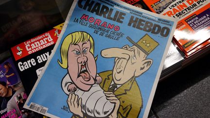 La une de l'hebdomadaire satirique "Charlie Hebdo", le 7 octobre 2015. (MAXPPP)