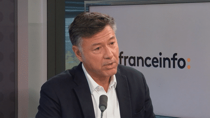 Xavier Unkovic, directeur général de Bonduelle, le 18 octobre 2024. (FRANCEINFO / RADIO FRANCE)