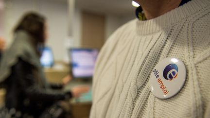 Dans une agence Pôle emploi à Lille (Nord), le 16 décembre 2015. (PHILIPPE HUGUEN / AFP)