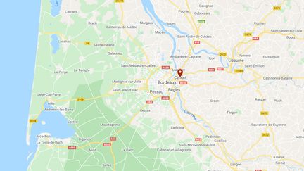 Cenon, dans la banlieue de Bordeaux (Gironde). (GOOGLE MAPS / FRANCEINFO)