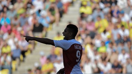 L'avant-centre de l'AS Monaco, Radamel Falcao. (LOIC VENANCE / AFP)