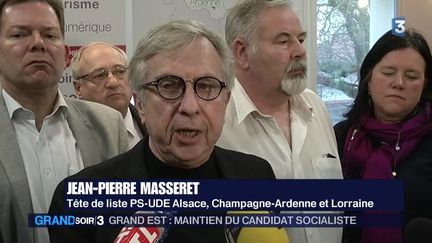 Jean-Pierre Masseret (PS) fait de la résistance