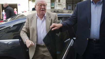 L'ancien président du FN, Jean-Marie Le Pen, le 16 juin 2011 à Paris (AFP - Lionel Bonaventure)