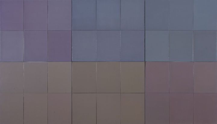 Fernand Leduc, Microchromie, gris puissance, 1977. Musée national des Beaux-Arts de Québec, promesse de don de l'artiste. Photo : MNBAQ, Jean-Guy Kérouac
 (Fernand Leduc / SODRAC (2013))