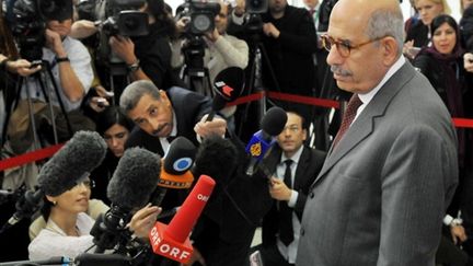 Le directeur général de l'AIEA, Mohamed el-Baradeï, le 21 octobre 2009 à Vienne. (© AFP/SAMUEL KUBANI)