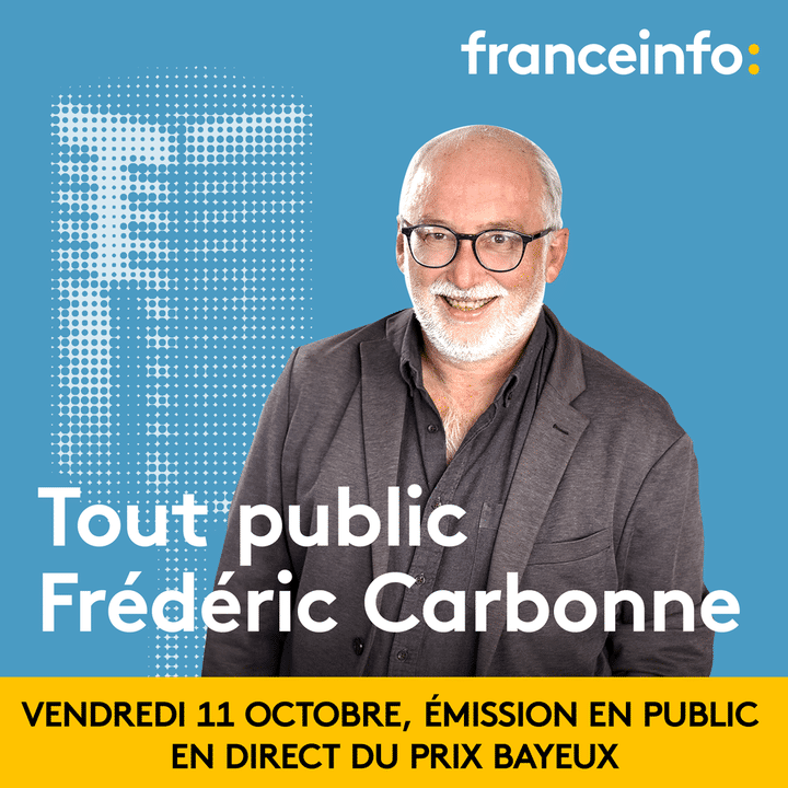 "Tout Public", Frédéric Carbonne, vendredi 11 octobre 2024. (Christophe ABRAMOWITZ / Atelier Graphique Radio France)