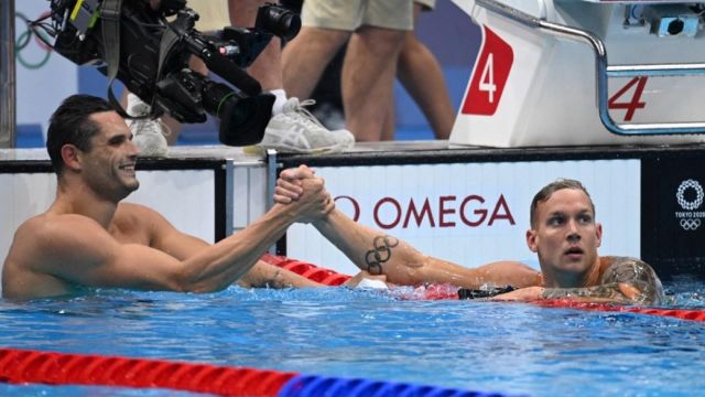 Florent Manaudou termine 2e de sa série en 50 m nage libre derrière Caeleb Dressel. En demi-finale, le champion olympique de Londres sera rejoint pas un autre français, Maxime Grousset, auteur du 15e temps.