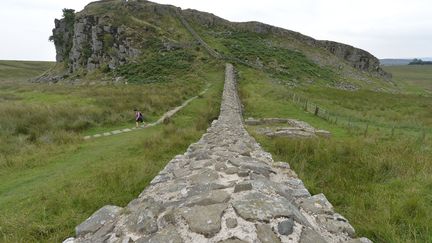 Le mur d'Hadrien, en Grande-Bretagne, le 23 août 2013. (TOBY MELVILLE / REUTERS)