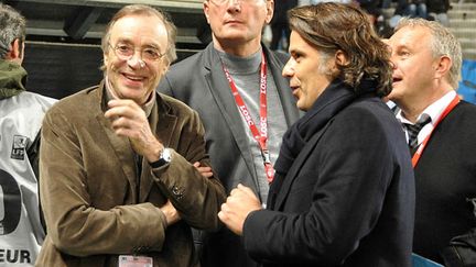 Michel Seydoux, le président du LOSC et Vincent Labrune, le président de l'OM