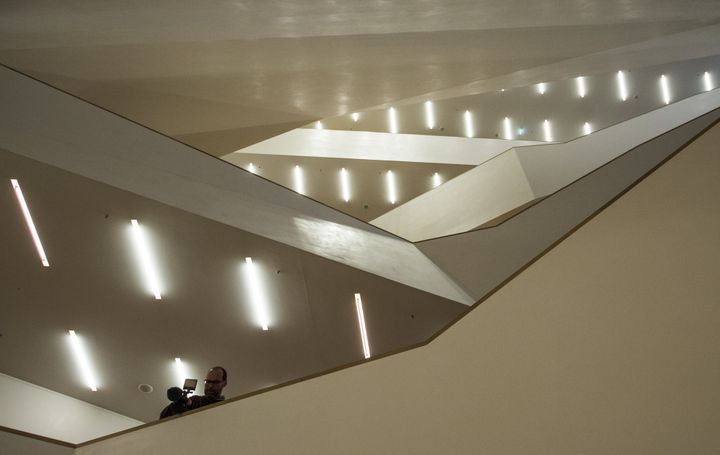 L'intérieur de la Philharmonie de Hambourg, 2016
 (John MACDOUGALL / AFP)