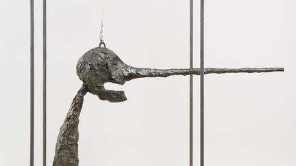 "Le Nez", 1947 (version de 1949). Bronze, 80,9 x 70,5 x 40,6 cm. Fonte 1965. Collection Fondation Giacometti. (SUCCESSION GIACOMETTI (FONDATION GIACOMETTI, PARIS ET ADAGP, PARIS))