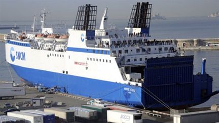 Bateau de la SNCM. (AFP/Anne-Christine Poujoulat)