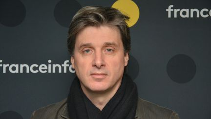 Nicolas Vescovacci, co-auteur du livre "Vincent tout-puissant".&nbsp; (JEAN-CHRISTOPHE BOURDILLAT / RADIO FRANCE)