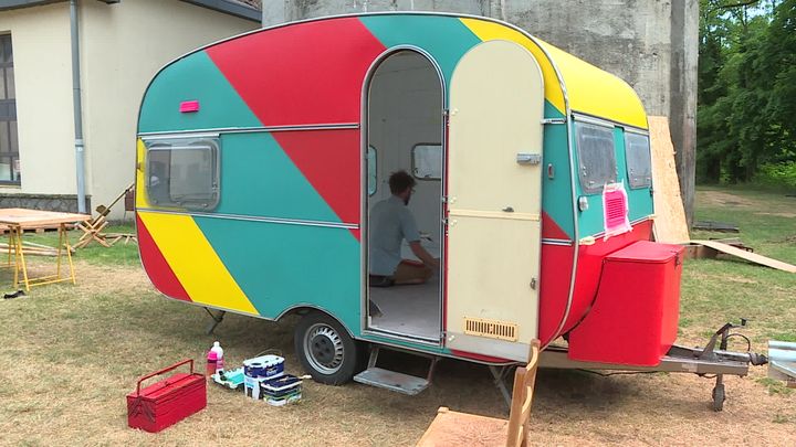 The artistic caravan of possibilities (France 3 Alsace)